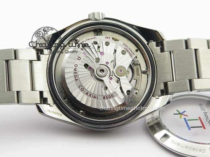 0517 Versatile Aqua Terra ‘PyeongChang 2018’ JHF Best Edition Black Dial On SS Bracelet A 8204